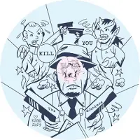 RecordCityJP 12-tums Skiva SLACKERS - Kill You / Statehouse PPR325 Pirates Press R 2023 Amerikansk Reggae, Ska & Dub