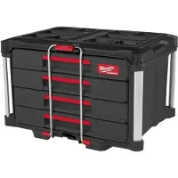 Milwaukee Verktygssats med metallåda och lådor 4932493189; 22 kg; 4 st.