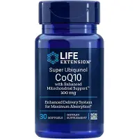 Life Extension - Super Ubiquinol CoQ10 with Enhanced Mitochondrial Support Variationer 100mg - 30 softgels