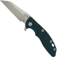 Rick Hinderer Knives Rick Hinderer XM-18 3" Wharncliffe 20CV Stonewash, Battle Blue, Blue Black G10, pocket knife
