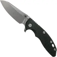 Rick Hinderer Knives Rick Hinderer XM18 3.5" Skinny Sheepsfoot 20CV, Black G10 pocket knife