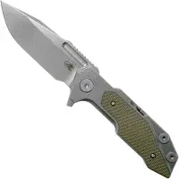 Rick Hinderer Knives Rick Hinderer Fulltrack Spearpoint 20CV OD Green G10 pocket knife