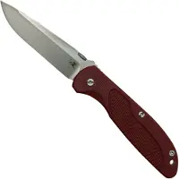 Rick Hinderer Knives Rick Hinderer FireTac Spanto Stonewash, Red G10, pocket knife