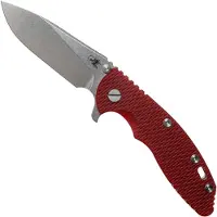 Rick Hinderer Knives Rick Hinderer XM18 3,5” 20CV Slicer, Red G10 pocket knife