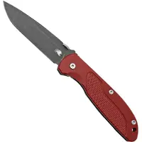 Rick Hinderer Knives Rick Hinderer FireTac Spanto Battle Black, Red G10, pocket knife