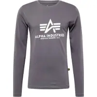 Alpha industries T-shirt mörkgrå / vit