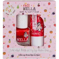 Miss Nella Läppbalsam och Nagellack - Duo Nr. 1 - - One Size - Nagellack