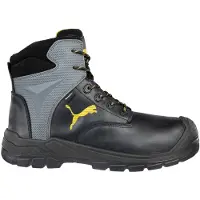 Puma BORNEO MT MID S3 WR M AN CI HI HRO SRC 630870200000041 Säkerhetsskor S3 Skostorlek (EU): 41 Svart 1 par