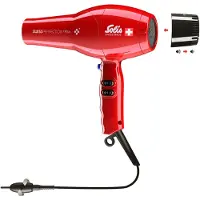 Solis Swiss Perfection PLUS ROT (Typ 3801), AC, Röd, Plast, Hängögla, 3 m, Knappar
