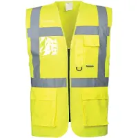 Portwest varselväst Executive Berlin S476 – gul XXL