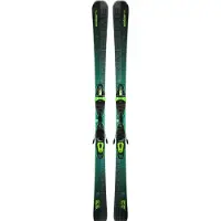 Elan Primetime 33 Fusion X+em 11.0 Gw Fus X Blk/grn [g] Alpint Skidpaket