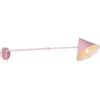 QAZQA Design vägglampa rosa justerbar - Triangolo