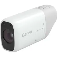 Canon PowerShot ZOOM Essential Kit Monocular Telephoto Compact Camera Kit i vitt, Full HD-video, 10 fps, 3x zoom