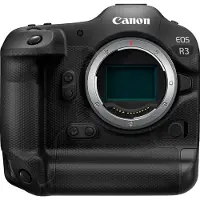 Canon EOS R3, 24,1 MP, 6000 x 4000 pixlar, CMOS, 6K Ultra HD, Pekskärm, Svart