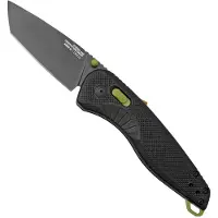 SOG Aegis AT Tanto fällkniv, black/moss