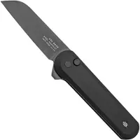 The James Brand The Wells - Black / Black / Aluminum / Straight fällkniv