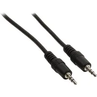 Wentronic goobay AVK 119-0150 - Ljudkabel - Mini-Phone Stereo 3,5 mm (M) till Mini-Phone Stereo 3,5 mm (M) - 1,5 m - platt (50019)
