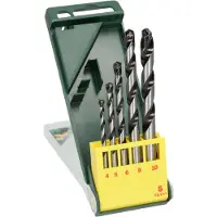 Bosch CYL-3 2607017080 Hårdmetall Betong-spiralborr set 5 delar 4 mm, 5 mm, 6 mm, 6 mm, 8 mm Cylinderskaft 1 set