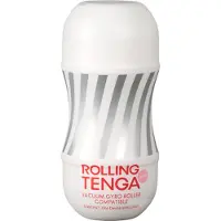 Tenga Rolling Gyro Gentle Vacuum Cup Masturbator - Vit - Vit