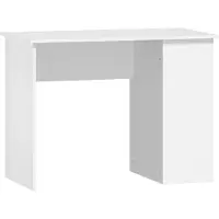 vidaXL Skrivbord vit 100x55x75 cm konstruerat trä