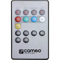 Cameo Flat Par Can Infrared Remote Control