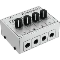 Omnitronic LH-010, 4 kanaler, Silver