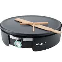 Steba Crepe Maker Xxl 35 Cm Stål/svart