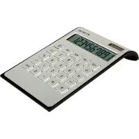 Genie DD400 - Skrivbord - Enkel räknare - 10 siffror - 1 rad - AC/batteri - Svart - Silver