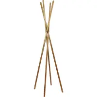 Unilux Stumtjener TIPI bambu 4 armar 4 krokar H177cm B43cm