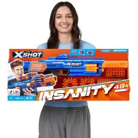 Zuru XSHOT Insanity Blaster Berzerko, dart blaster (incl. 48 darts)