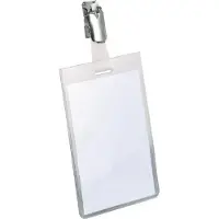 Durable 800219, ID-hållare, Liggande / Stående, Transparent, 60 mm, 90 mm, 25 styck