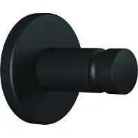 TESA MOON BLACK Handdukskrok Lim Metall