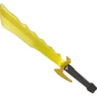 Hasbro Power Rangers Dino Fury Megafury Saber, Leksakssvärd med Rörelseaktiverad Ljus och Ljud FX