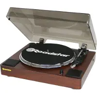 Ginza.se Roadstar Vinylspelare i trä
