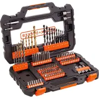 Black & Decker Borr- och skruvbitssats A7230-XJ; 104 st.