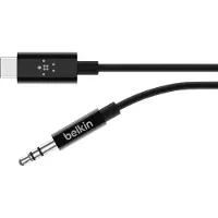 Belkin Rockstar Audio Usb-c M Till Minikontakt Stereo M Kabel 91.4 Cm