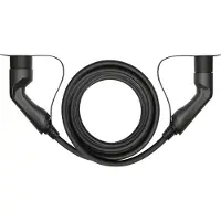 Deltaco laddkabel typ 2 - typ 2, 3 fas, 16A, 7 meter