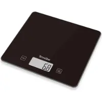 Terraillon KEG41019BK, Elektronisk köksvåg, 5 kg, 1 g, svart, bänkskiva, Rectandel