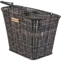 Basil Bremen Rattan Look Basket Nature Brown Bicycle basket