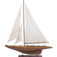 Authentic Models Shamrock Yacht Wood modellbåt