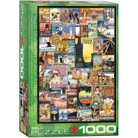 Eurographics Pussel 1000 bitar Journey Around the World 6000-0755