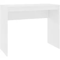 vidaXL Skrivbord vit 90x40x72 cm konstruerat trä