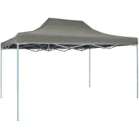 vidaXL Pop-Up hopfällbart tält 3x4,5 m antracit
