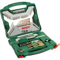Bosch 2607019330 X-Line 100 delar Borr- & bitssats Metall, Sten, Betong, Trä, Murverk, Plexiglas