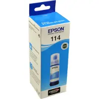 Epson 114 cyan bläckrefill (original)