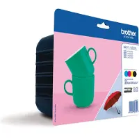 Brother Value pack High Yield BK/C/M/Y bläckpatrons