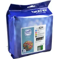 Brother multipack LC424VAL original CMYK 750 sidor x4