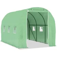 vidaXL Växthus 6,86 m² 3,43x2x2 m
