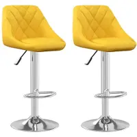 vidaXL Set av 2 Barstolar, Pubstol, Bistrostol, Möbler för Matrum Kök Vardagsrum Hem Inomhus, 335312