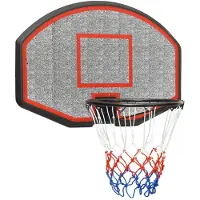 vidaXL Basketkorg svart 71x45x2 cm polyeten